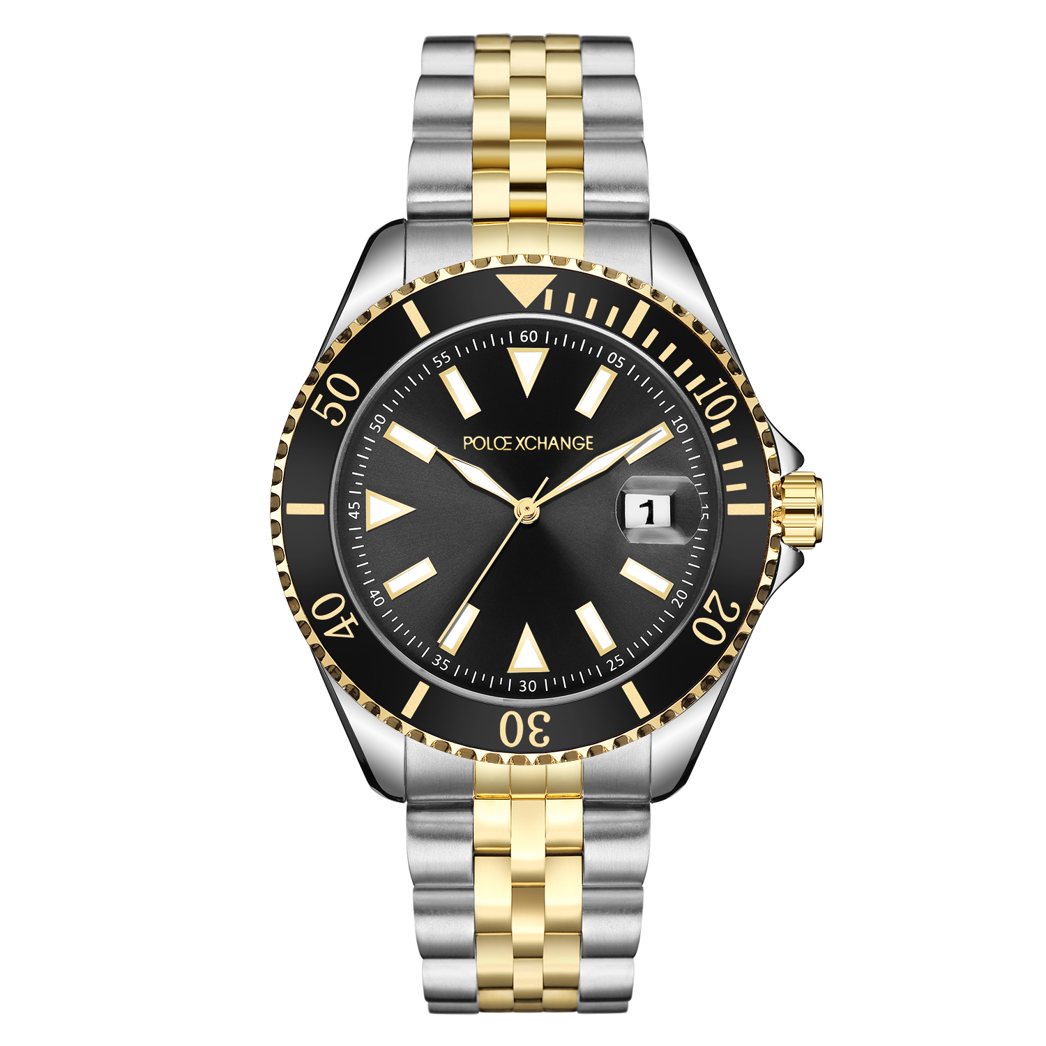 MONTRE POLOEXCHANGE HOMME ACIER